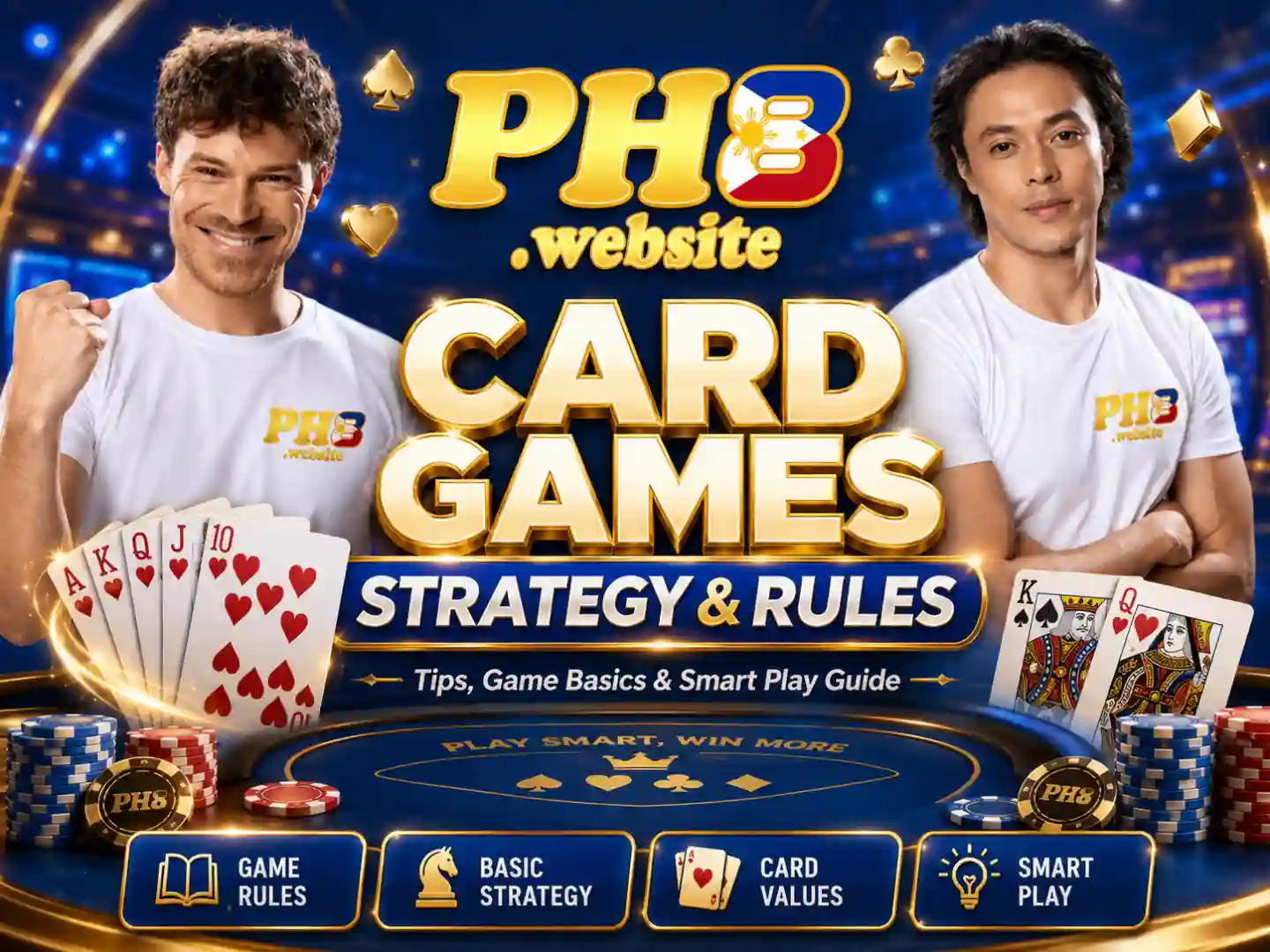 PH8 Card Games Strategy & Rules Guide Featured Image