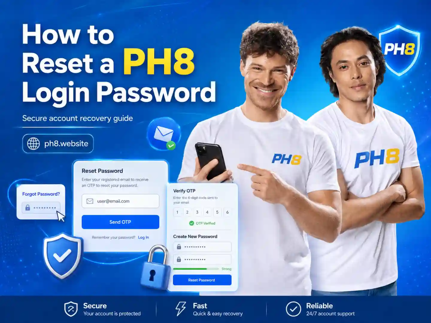 How to Reset a PH8 Login Password Banner